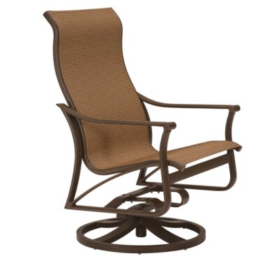 Corsica swivel sling Dining Chair