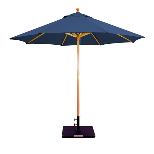 Commercial Grade Wood Market Umbrella