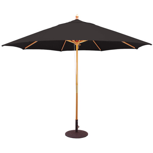 Commercial grade Wood Market Umbrella