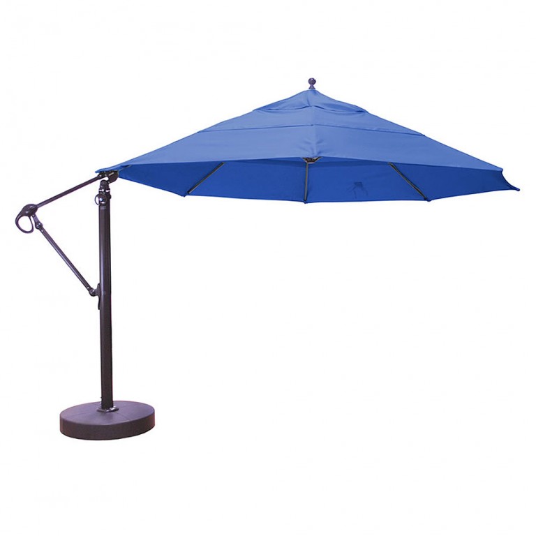 13' Aluminum Cantilever Umbrella - California Patio