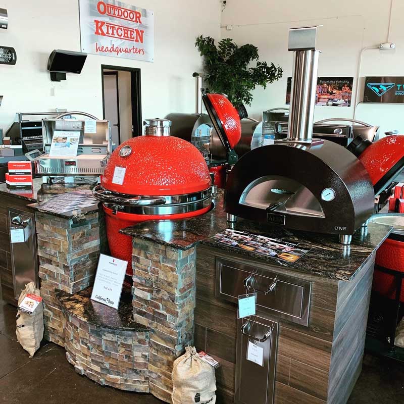 Alfa Pizza Oven & Kamado Joe Grill