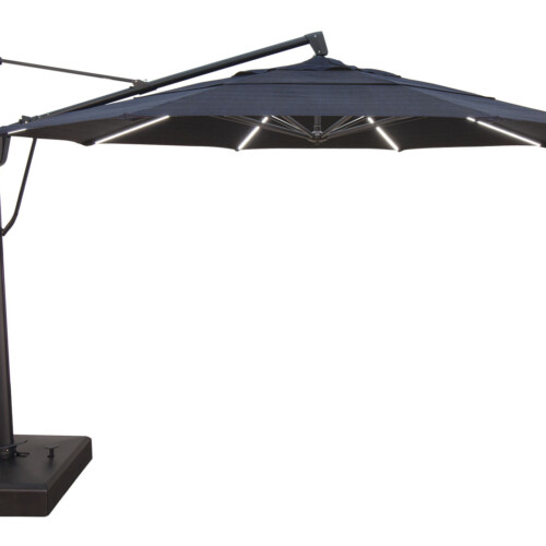 Cantilever Umbrella with Lights