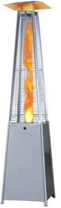 Ambiance Pyramid outdoor stand heater