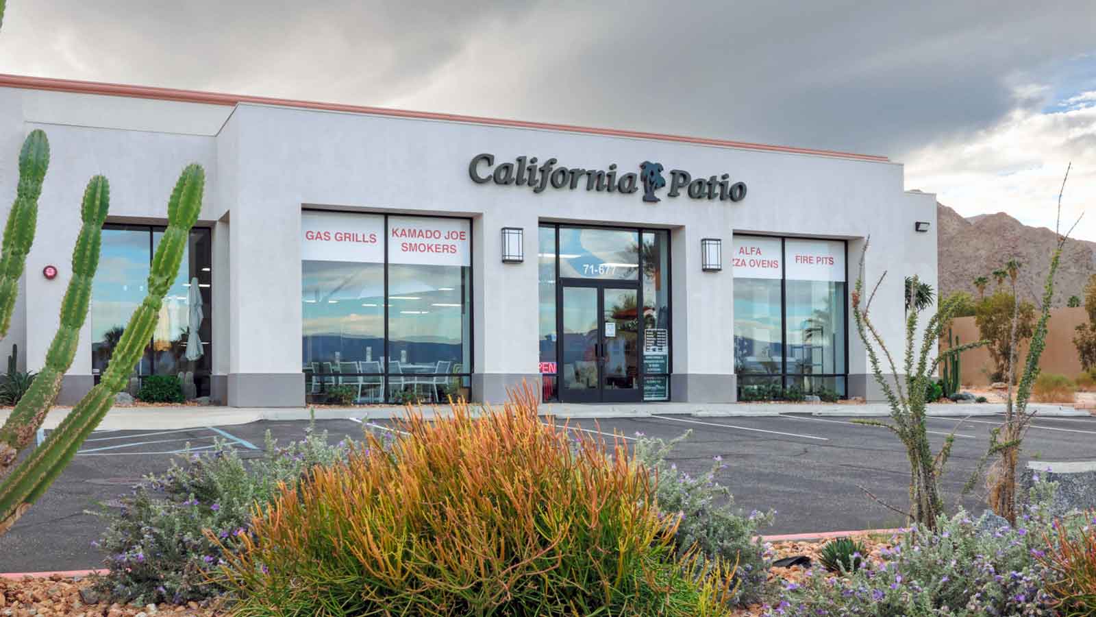 California Patio Storefront Rancho Mirage, CA