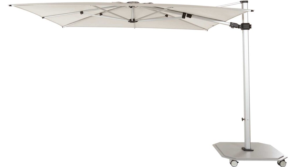 JCP.301 Sidepost Aluminum 11.5ft Square Umbrella California Patio
