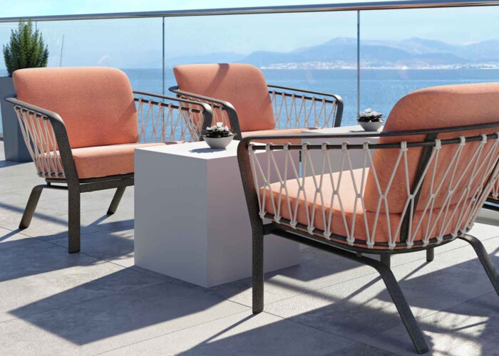 Trelon Rope Seating Collection