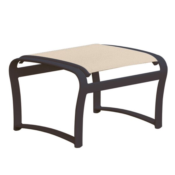 Shoreline Sling Ottoman California Patio Outdoor Patio Furniture