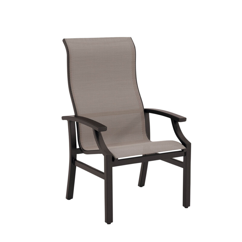 Marconi Sling High Back Dining Chair | California Patio | Outdoor Patio ...