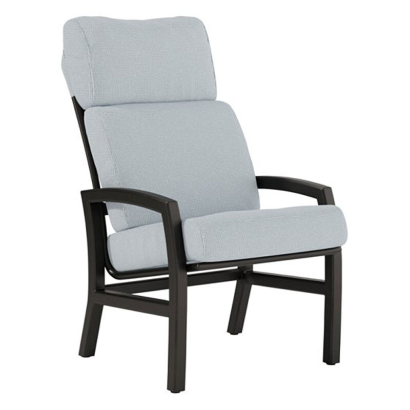 Muirlands Cushion High Back Dining Chair Patio Furniture California