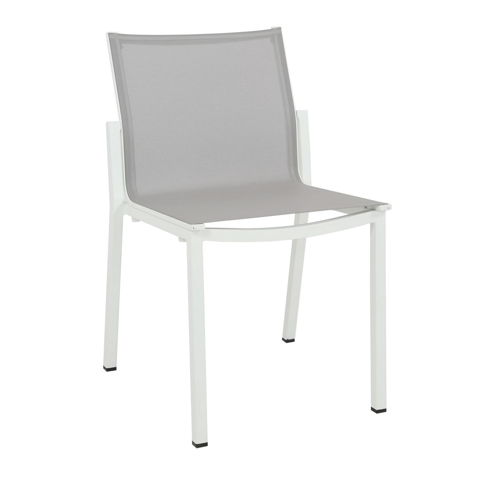 Giantex Outdoor Patio Dining Chair, Armless Dining Chair With