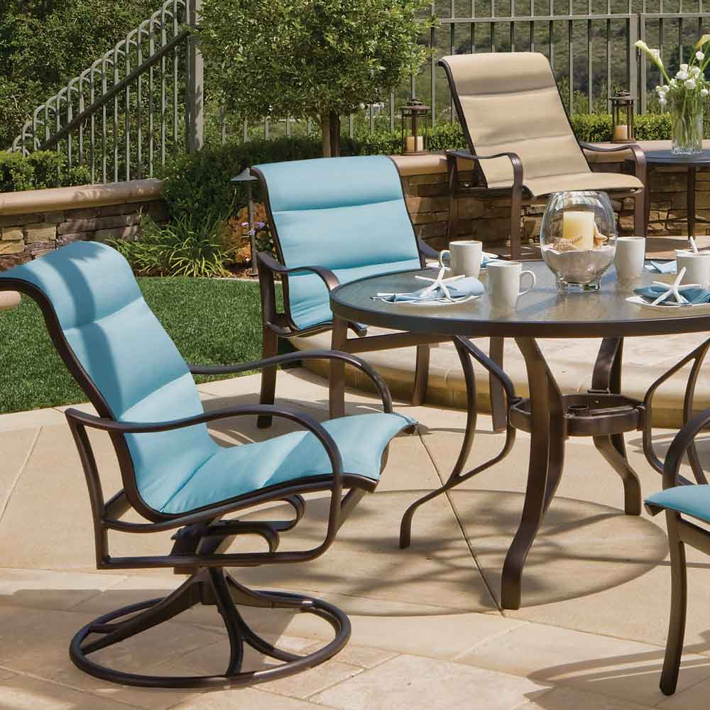 Shoreline Padded Sling Dining by Tropitone