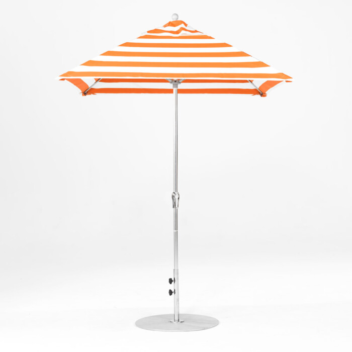 Frankford Orange Stipe Umbrella