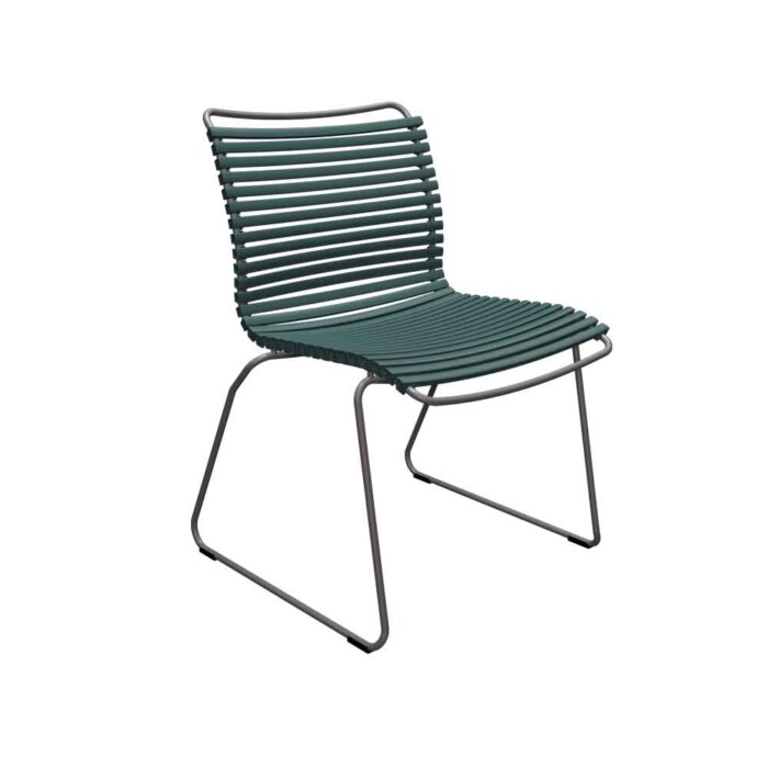 click-dining-armless-chair-green